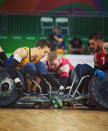 Jim Roberts Wheelchair Rugby