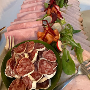 Hapjes geserveerd tijdens een babyshower bij Hotel de Watertoren in Dordrecht