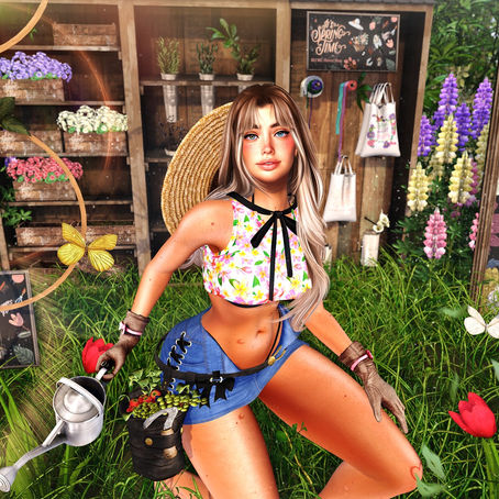 Gardening ‧₊˚ 🌿⋅˚˖ִ໋🍃