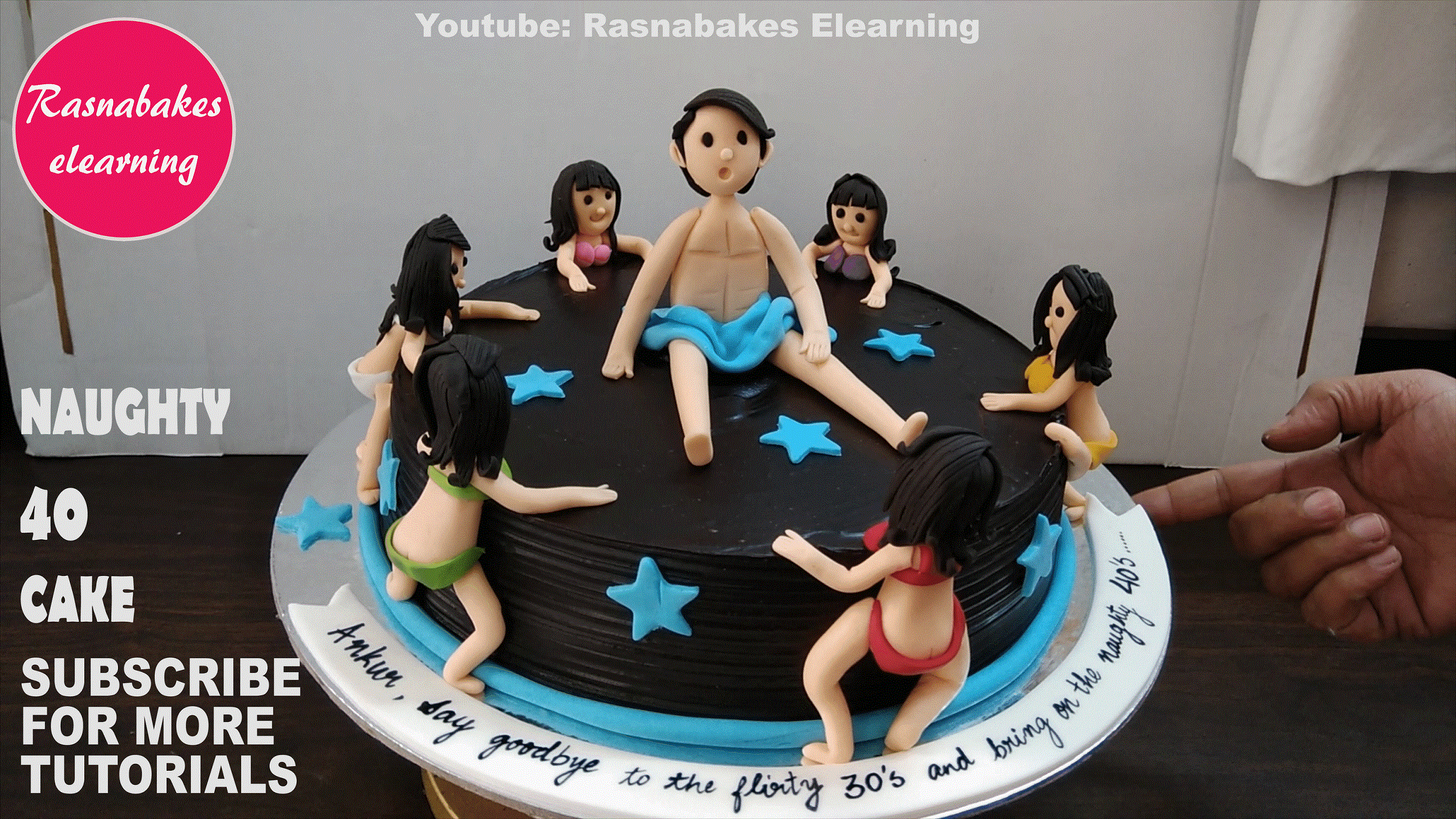bachelor party cake