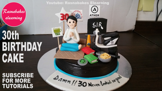 cake design for hubby birthday