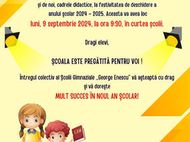 FESTIVITATEA DE DESCHIDERE