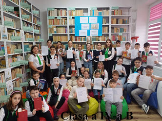 ACTIVITATE EDUCATIVĂ “NE MÂNDRIM CU EMINESCU”