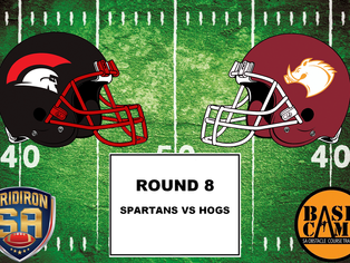 Round 8 - Spartans vs Hogs