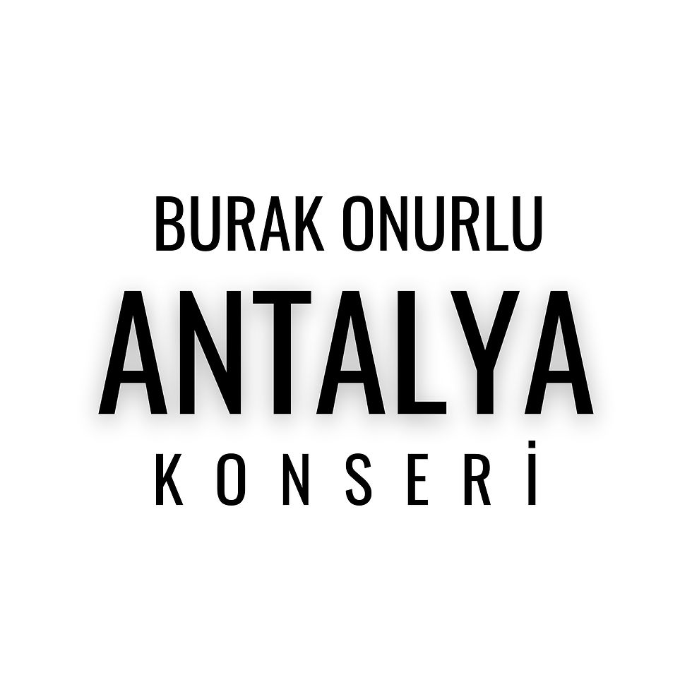 ANTALYA | Burak Onurlu Oyunlu Şarkılar Çocuk Konseri