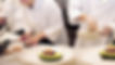 Chefs Preparing Dishes