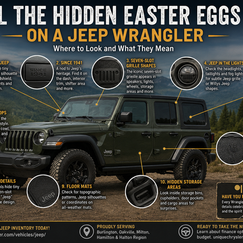 Few vehicles have a personality quite like the Jeep Wrangler. Yes, it is famous for open-air driving, trail-ready engineering, removable doors, and its unmistakable shape — but Wrangler owners also know there is another layer of fun built right into the design.