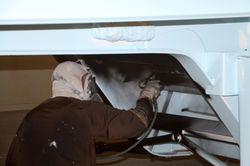 Trailer Prime and Paint