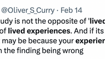 Stop trying to Guess: A Plea to Put Truth First (and the problem with 'lived experience')