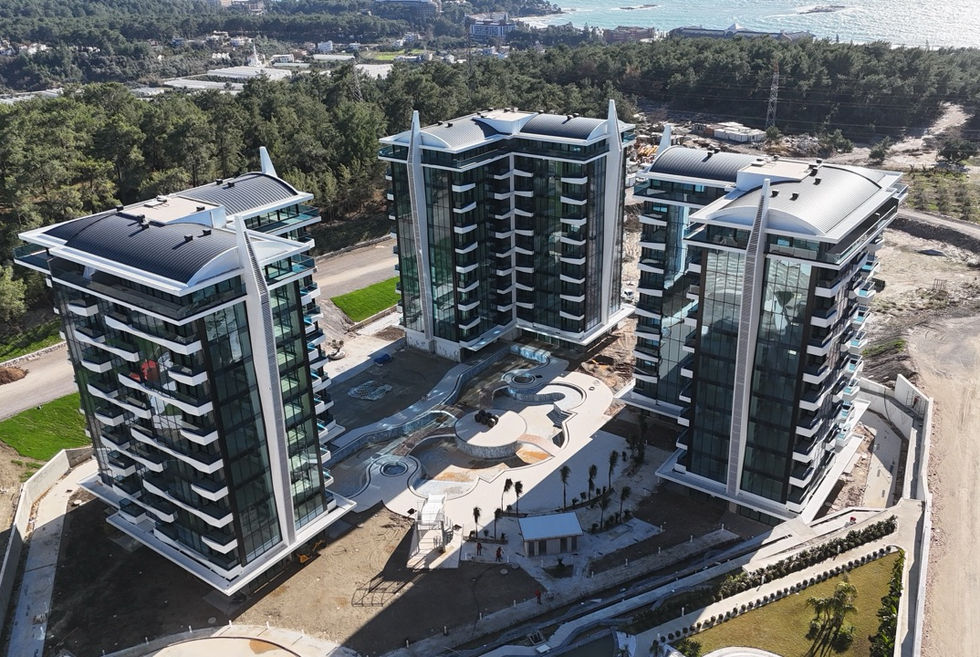 Exclusive New Level Premium Avsallar hotel concept residential project near İncekum Beach in Alanya