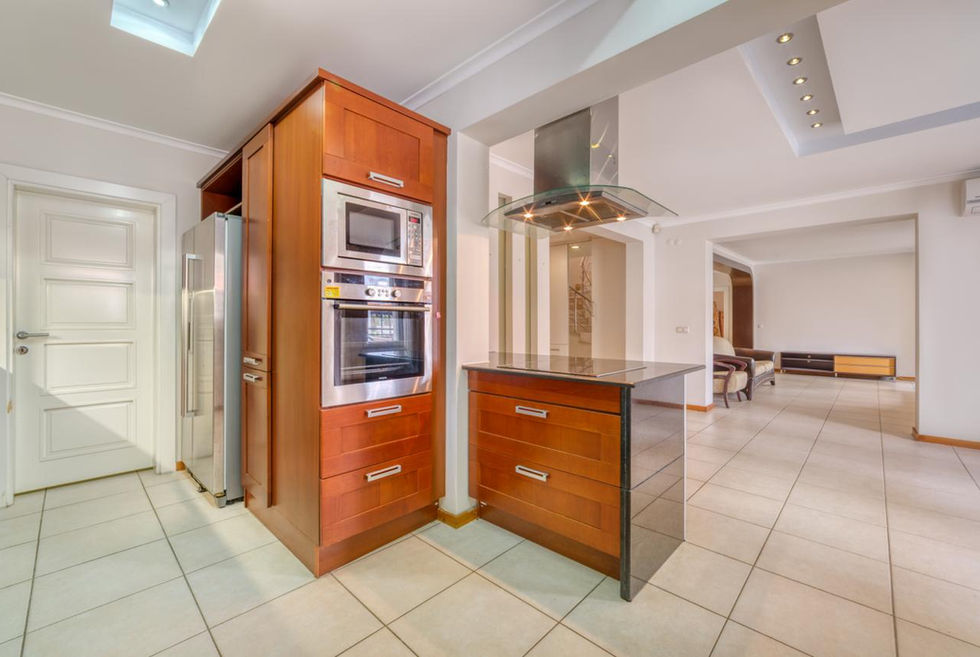 kitchen interior view – villa for sale in Alanya Tosmur