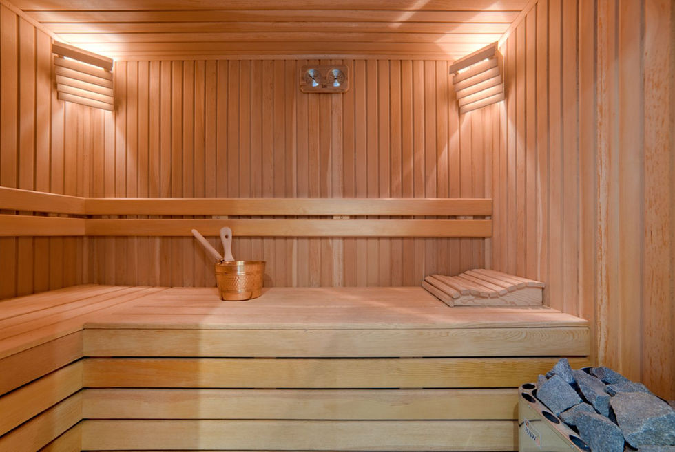 private sauna room in villa – villa for sale in Alanya Tosmur