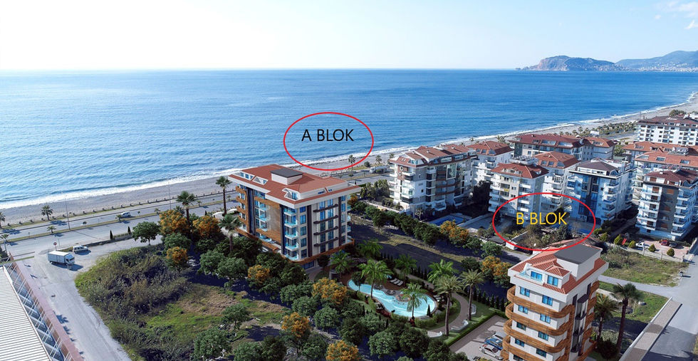 E Marine Residence Kestel seafront residential project with sea view and social facilities in Alanya