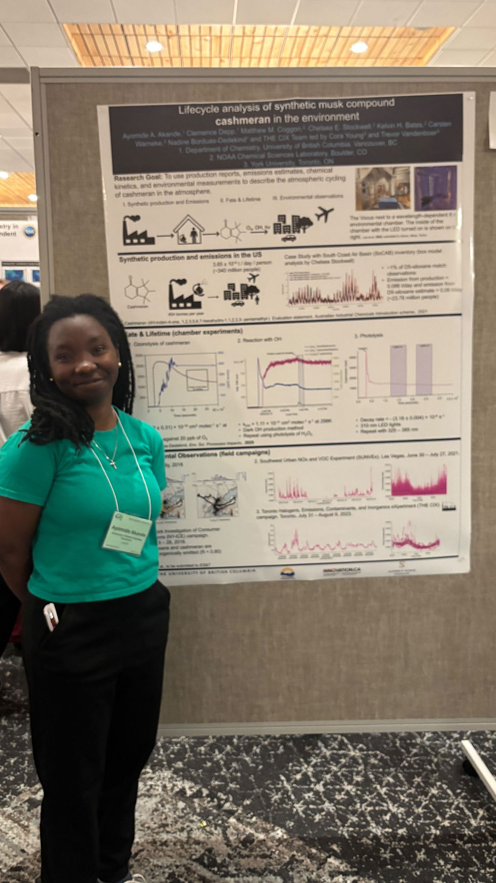 Ayo presenting at GRC!