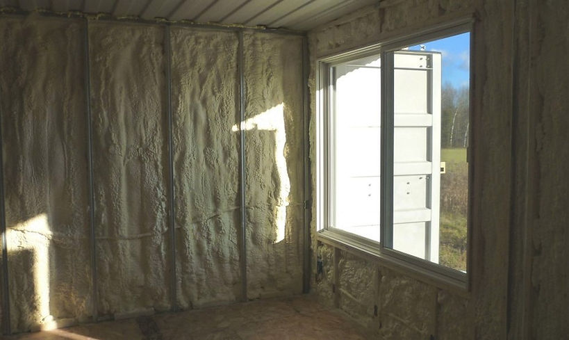 How to insulate a container home