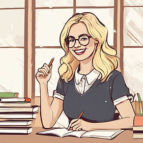 Happy blonde teacher.jpg