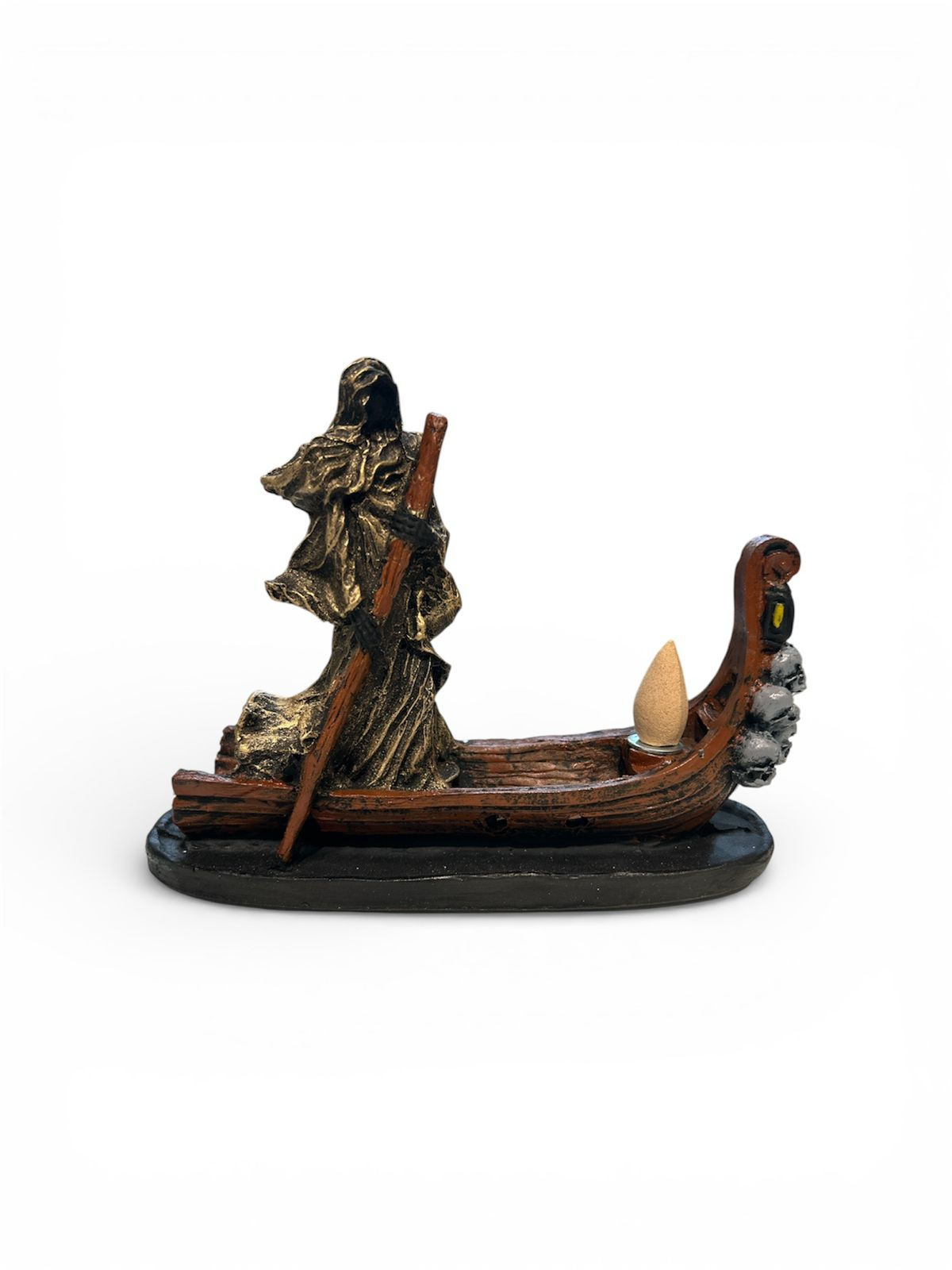 Incensario Cascata Barqueiro das Almas Caronte 15cm