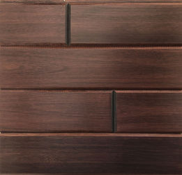 Tongue and Groove Red Grandis Bordeaux Stain Wood Planks