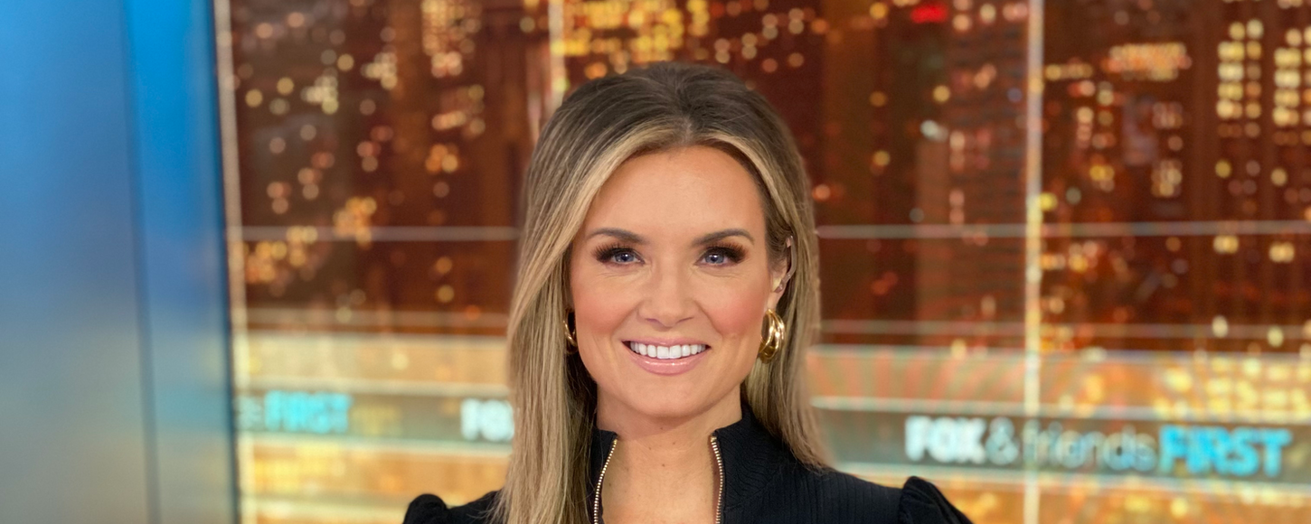 Jillian Mele anchoring Fox & Friends First from New York City