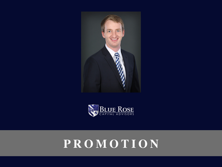 Blue Rose’s Max Wilkinson promoted to Assistant Vice President
