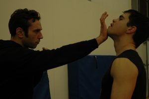 Hand strike variable - palm