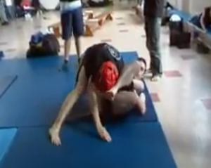 omoplata specific sparring