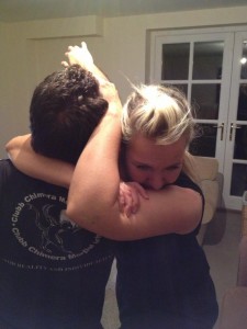 standing arm triangle