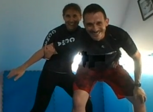 two on one to back