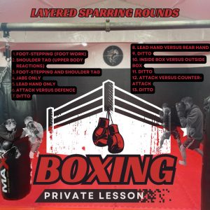 Boxing layered sparring