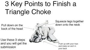 triangle choke