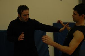 Angry fence to make space (a)