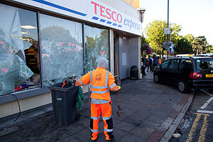 Aftermath of some of the previous night's loot...