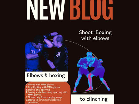 Elbows introduced to shoot boxing