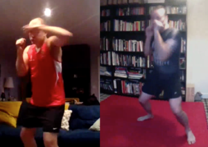 Kickboxing Personal Training Punching Skype Home Training