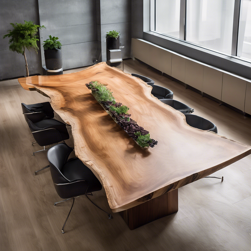 Thumbnail: Live Edge Dining Table