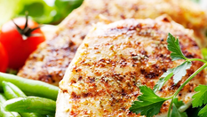 Pui la grill cu legume