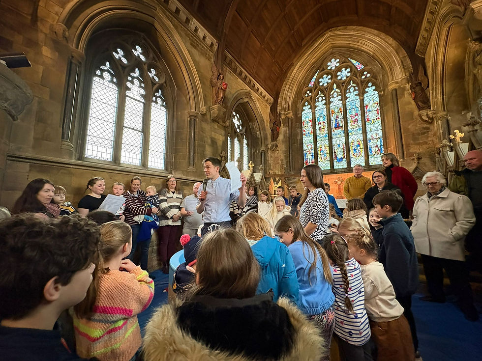 Baptism at St Luke's Church, Thurnby
