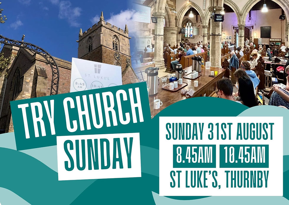 Try Church Sunday flyer