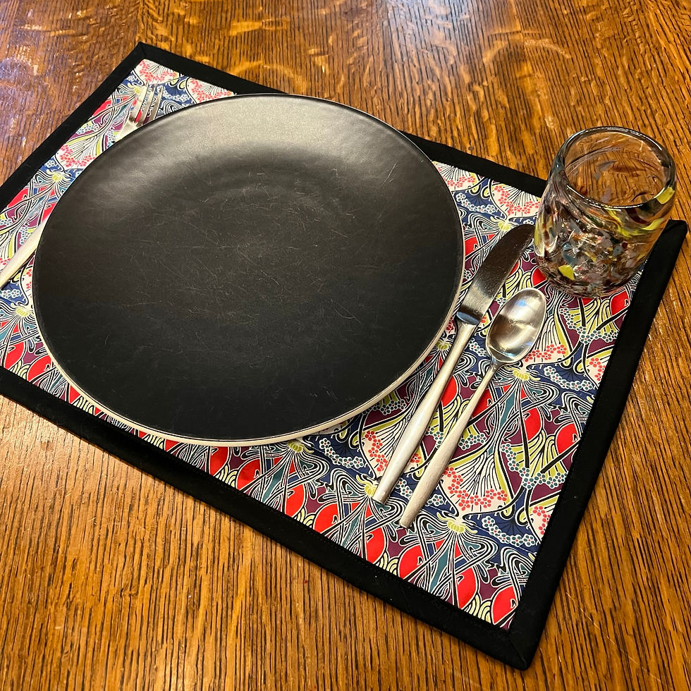 ONLINE: Make a Placemat (aka quilting and binding)