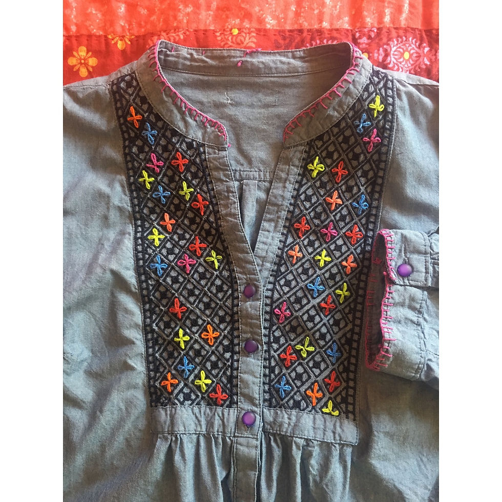 ONLINE: Embroidery Embellishment for Everyday Objects with Kieren Dutcher