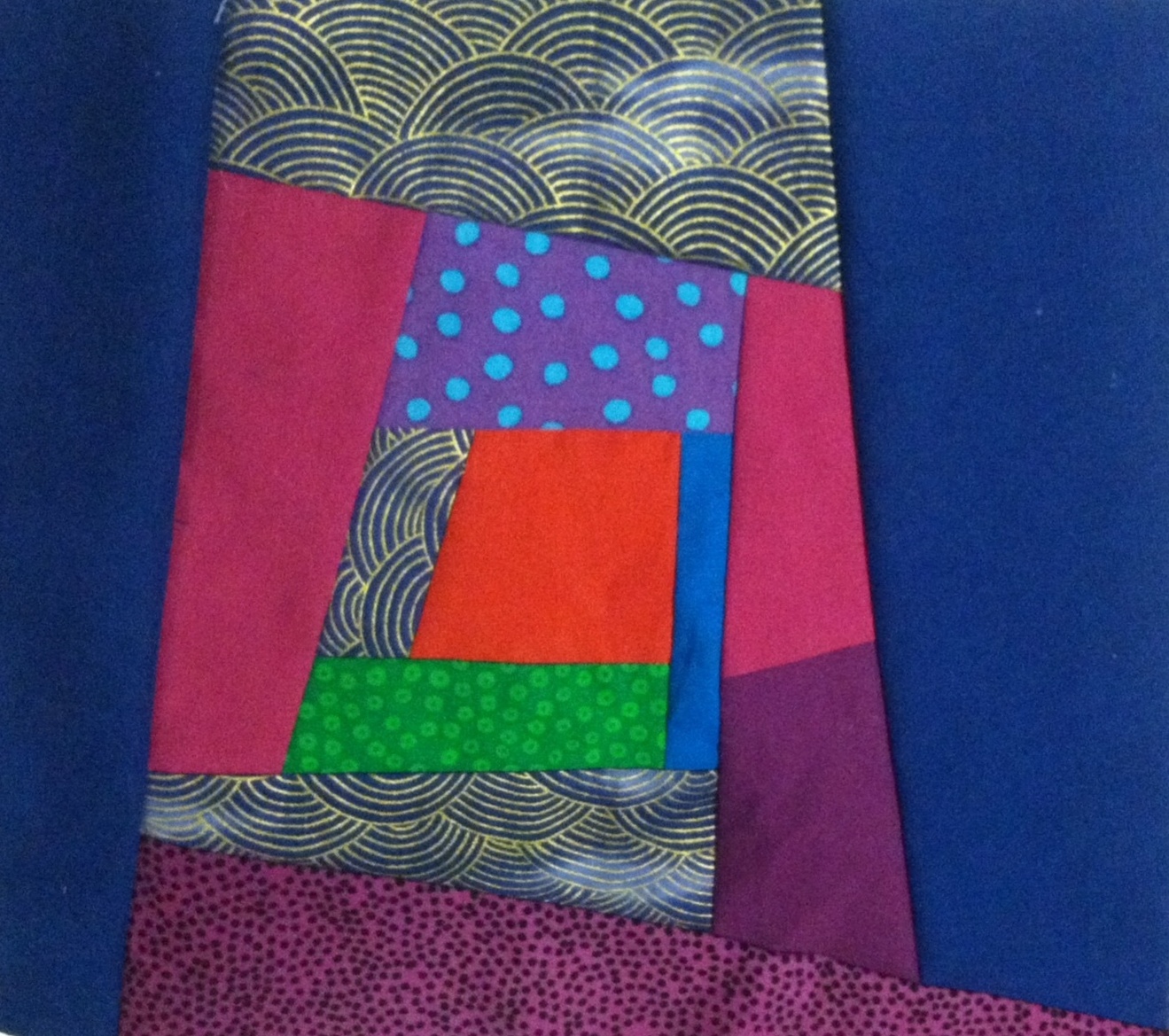 Wonky Log Cabin Block Improv Quilting Class