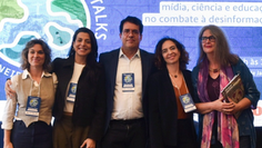"Climate Talks": Diretora do NetLab discute desinformação climática no Fórum de Ciência e Cultura da UFRJ