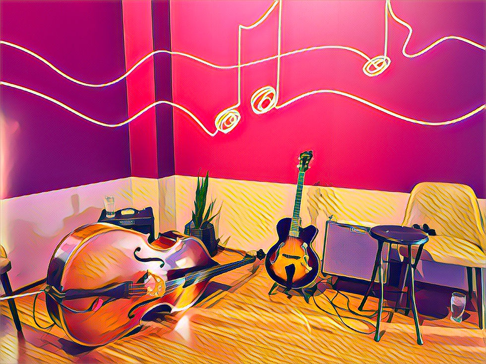 Crispin Catricala and Dave Shoudy at the Scarlet Knife