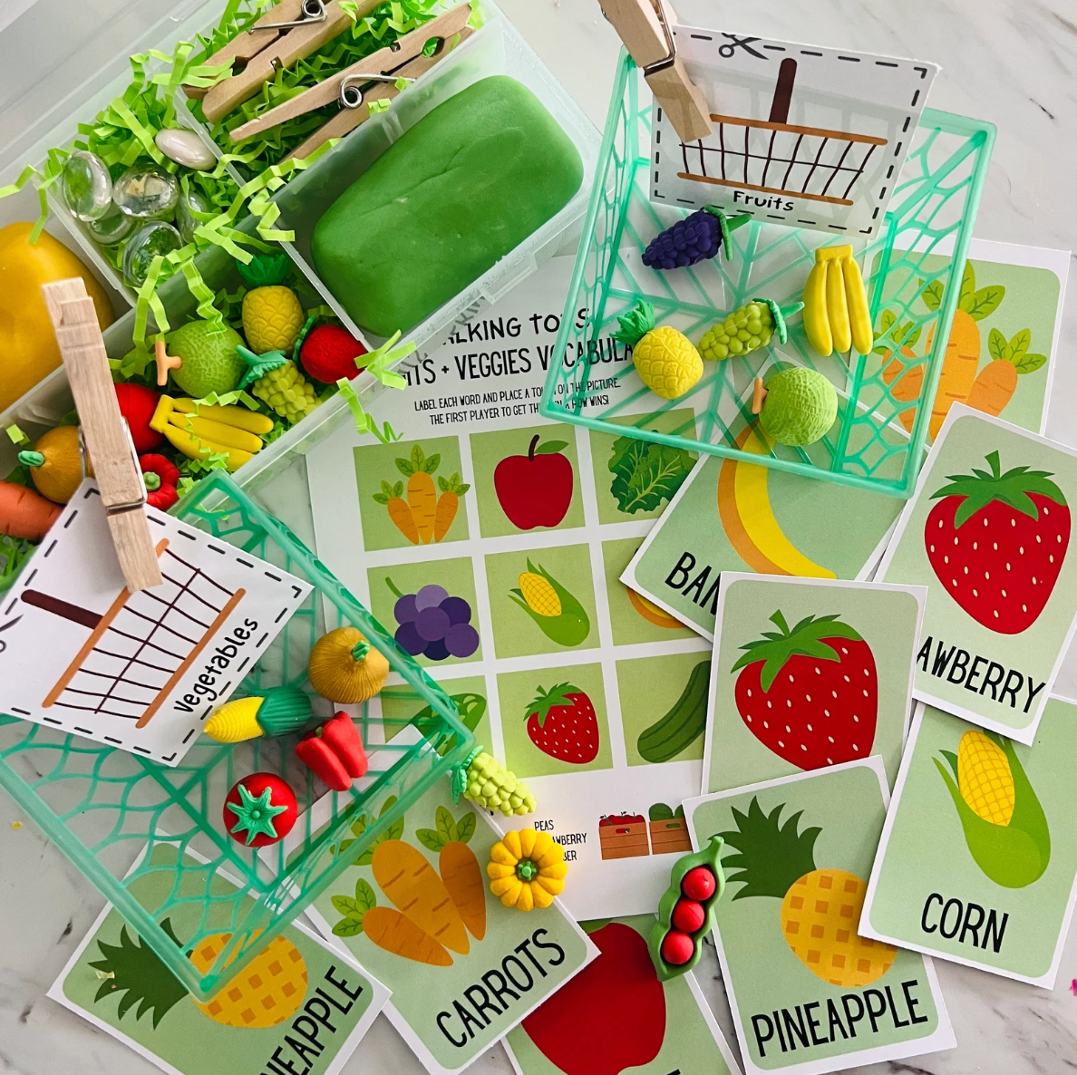 Fruits + Veggies Speech Box