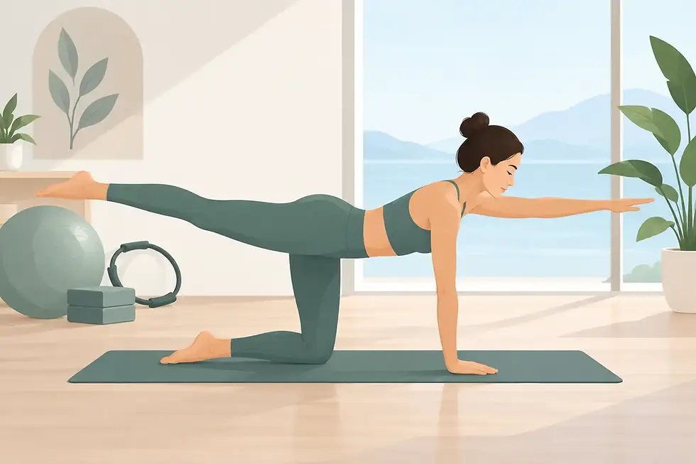 Pilates Exercises for Strength and Calm