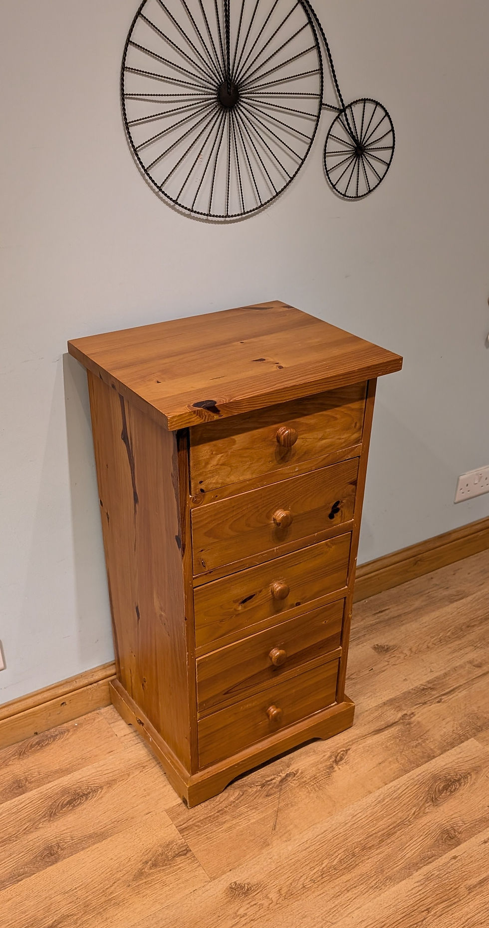 Thumbnail: 2456 Small Pine Chest of Drawers