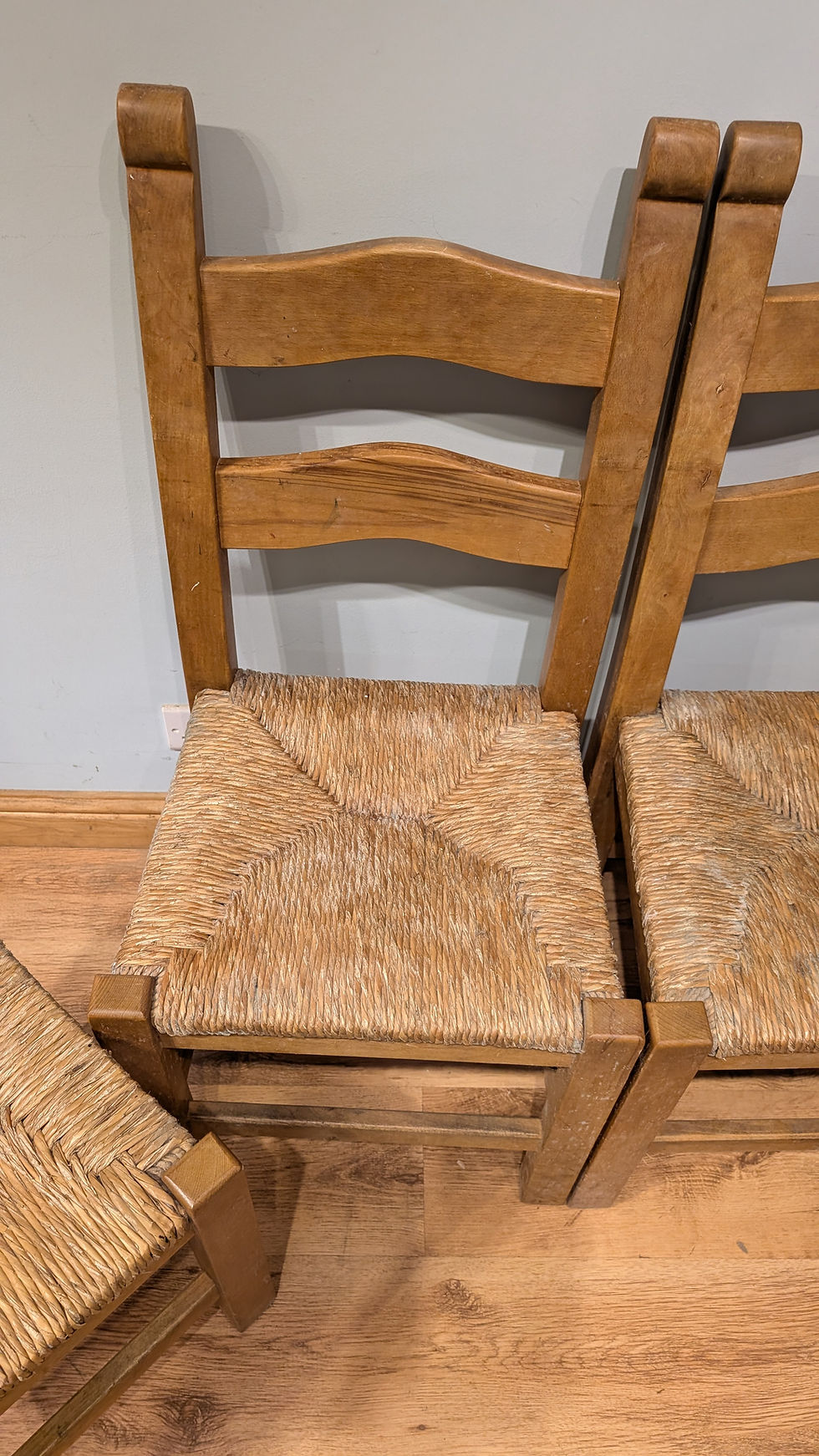 Thumbnail: 2480 Set of 4 Farmhouse Chairs