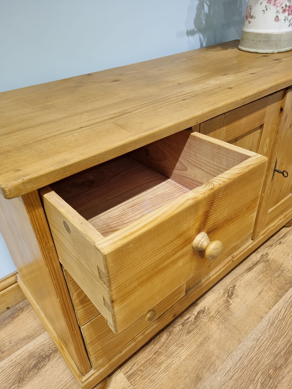 Thumbnail: 2143 Vintage Lockable Pine Unit