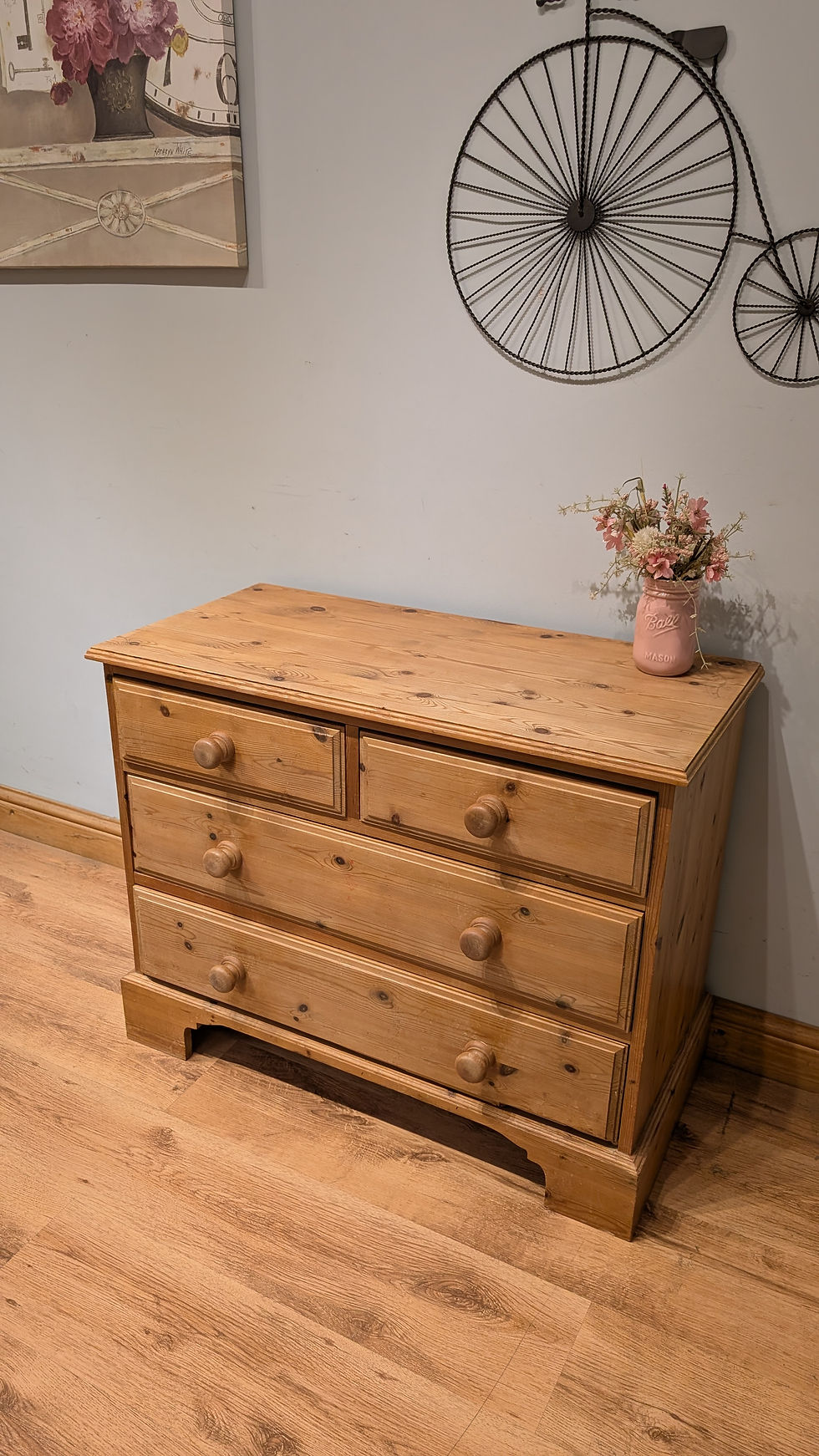 Thumbnail: 2517 Solid Pine Chest of Drawers