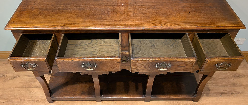 Thumbnail: 2593 Vintage Oak Dresser
